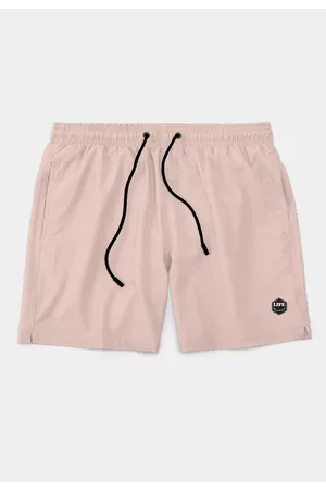 Life Short Bermuda Praia Masculino Casual Básico Mauricinho Tactel