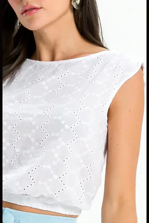 PKS GIRL Blusa PKS Cropped Laise