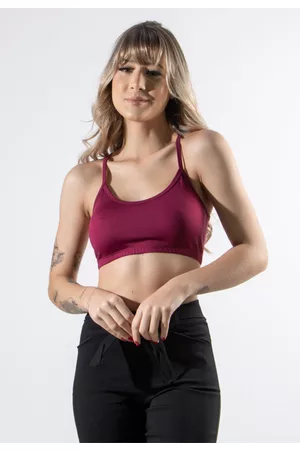 Bella Fiore Modas Top Fitness Nadador Feminino Alça Fina Academia