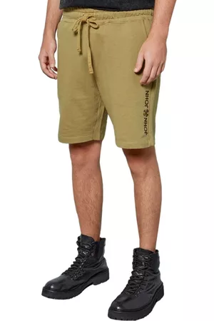 John John Bermuda Masculina Moletom Basic To Rock Médio