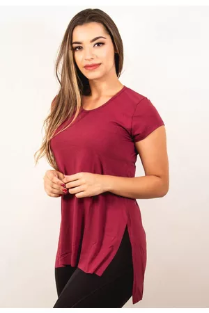 VEKYO Blusa Fitness Tapa Bumbum Longa Ju