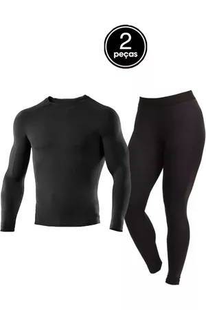 VEKYO Conjunto Térmico UV Calça e Blusa Manga Longa Masculino