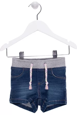 Mania Kids Infantil - Short Menina Mania Jeans