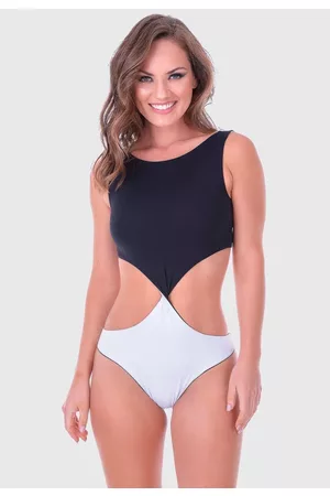 Summer Soul Maiô Engana Mamãe Dupla Face e Branco
