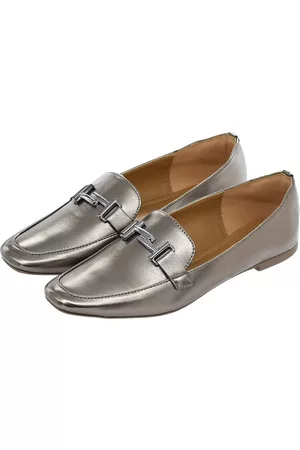Donatella Shoes Sapato Feminino Mocassim Bico Quadrado Confort