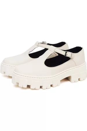 DUBUY Sapato de Boneca Feminino 1415FG Off-White