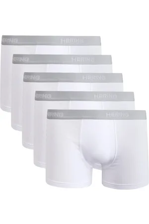 Hering Kit 5 Cuecas Boxer Com Elástico Personalizado
