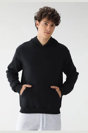 Benellys Blusa de Frio Moletom Canguru Masculino Flanelado Liso