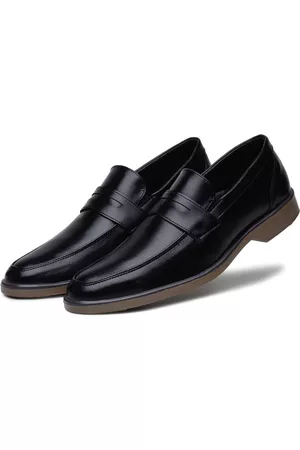 Ferracioli Sapato Social Casual Masculino Preto Confortável