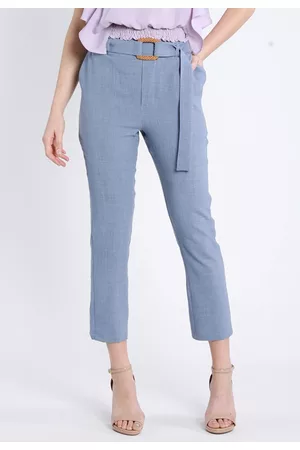 PKS GIRL Calça Alfaiataria com Cinto