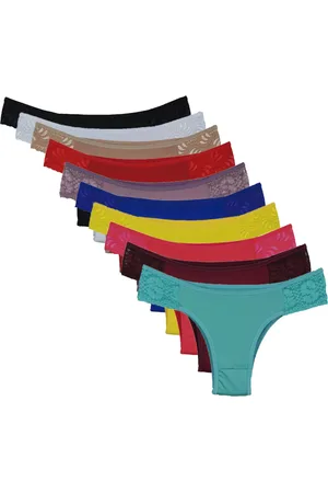 Sigh Calcinhas Em Microfibra Kit Com 10 Unidades Lingerie Ref:352