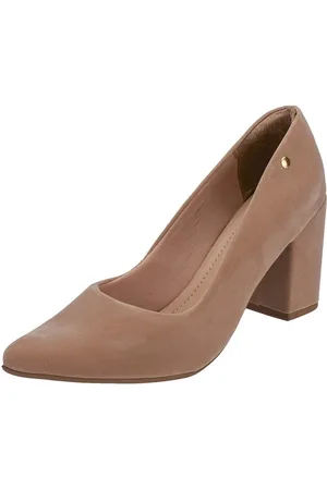 LÓRIS SHOES Scarpin Feminino Lóris Shoes Salto Alto Grosso Lóris Shoes Bico Fino 9484