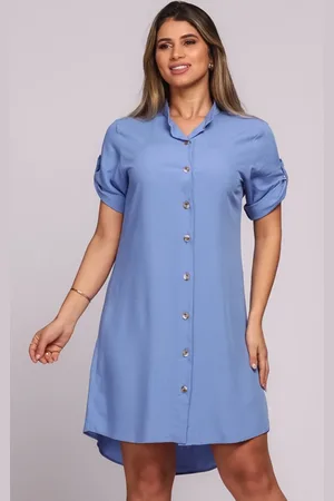 BBonnie Vestido Chemise Botões M/C B’Bonnie Vitória