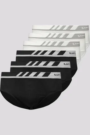 LUPO Kit de 6 Cuecas Slip Microfiber Sem Costura