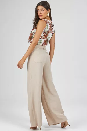 PKS Calça Wide Leg