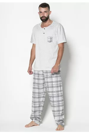 Bella Fiore Modas Pijama Masculino Calça e Manga Curta