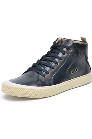 Clube do Sapato de Franca Tenis Casual Masculino Cano Alto de Couro DF Urban