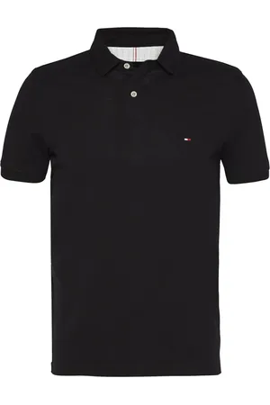 Tommy Hilfiger Polo Masculina Regular 1985 Preta