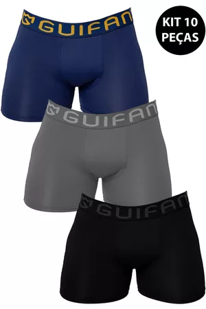Gabi Kit 10 Cueca Boxer Masculina Box Romantic Lisa Adulto