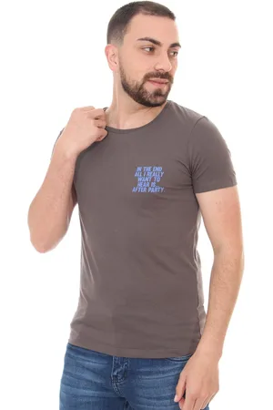 Sergio K. Camiseta Masculina In The End Chumbo