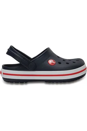 Crocs Infantil - Sandália Crocband Clog Juvenil Navy/Red - 30 Azul