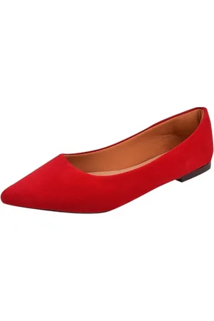 NAMORATTA Sapatilha Moda Feminina Bico Fico Básica Casual Nobuck