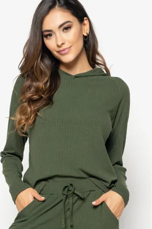 Salvatore Fashion Casaco Salvatore Comfy Malha Canelada Com Capuz