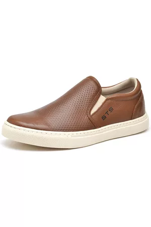Clube do Sapato de Franca Slip On Masculino Tenis DFT Marítimo Castor