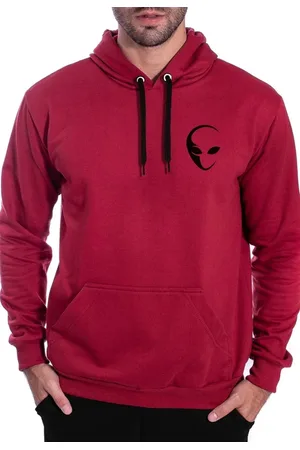 Benellys Blusa de Frio Moletom Flanelado Alien ET Canguru