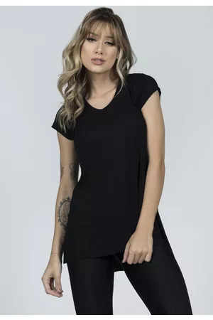 VEKYO Blusa Fitness Tapa Bumbum Longa Ju