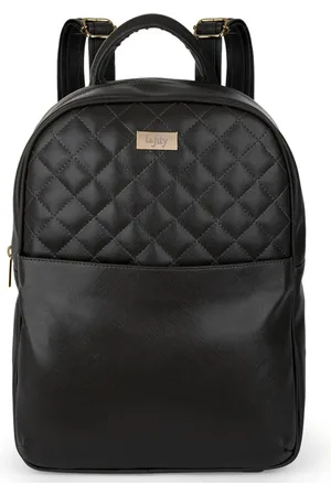 Lefity Mochila Fashion Marca Cor Com Vários Bolsos