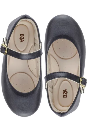 B2A kids Infantil - Sapatilha feminina B2A Preta basica 2500 - 20 ao 34