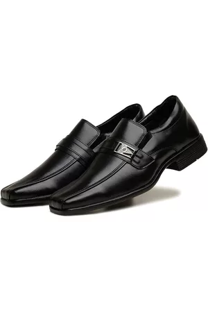 Bertelli Sapato Social Casual Masculino Premium Tamanho Especial Grande Confortável