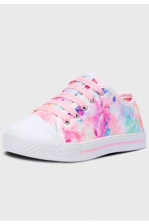 Pópidí Infantil - Tênis Popstar Feminino Pópidi Menina Tie Dye