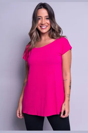 Bella Fiore Modas Blusa Fitness Marcella Pink