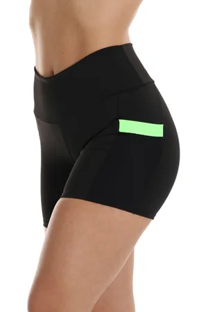 FRISTYLE Short Com Bolso Fitness Suplex Academia