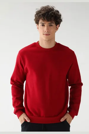 Benellys Blusa de Frio Moletom Flanelado Liso Gola Redonda