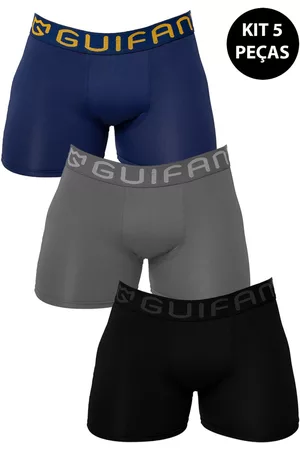 Gabi Kit 5 Cueca Boxer Masculina Box Romantic Lisa Adulto