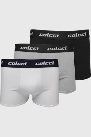 Colcci Kit 3pçs Cueca Boxer Logo Preta