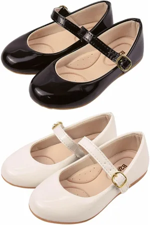 B2A kids Infantil - Kit 2 Pares Sapatilha Menina B2A e branco