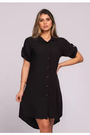 BBonnie Vestido Chemise Botões M/C B’Bonnie Vitória