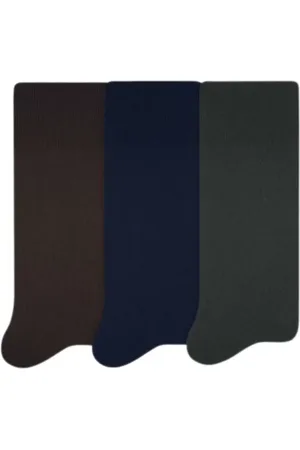 Selene Kit Com 3 Pares De Meias Masculina Básica Lisa