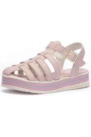 Tininha Infantil - Sandália Flatform Fisherman Rosê