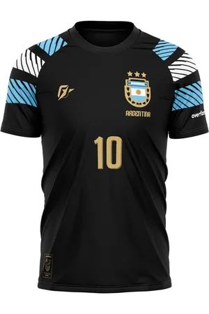 Over Fame Camiseta Filtro UV Argentina Copa Tri Campeã