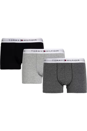 Cueca Tommy Hilfiger Cotton Stretch Brief Preta Pack 3UN