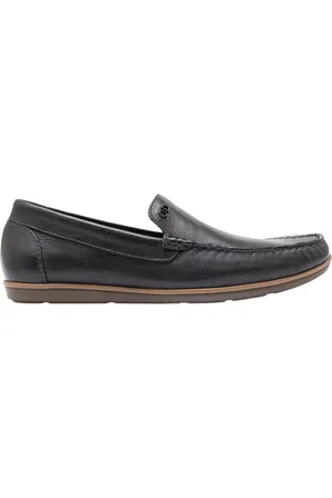 Democrata Mocassim Denim Tag Masculino
