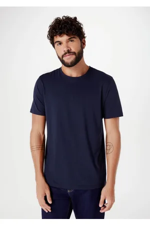 Hering Camiseta Básica Masculina Manga Curta Pima