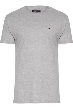 Tommy Hilfiger Camiseta Masculina Essential Cotton Icon Mescla