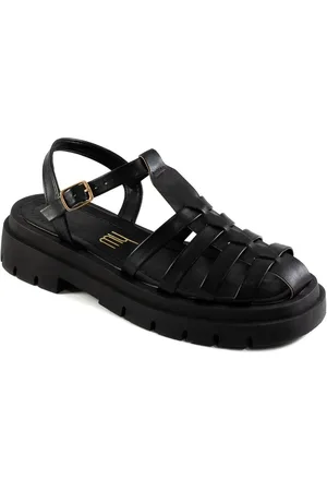 MY SHOES Sandália Papete Flatform Tratorada L853940001