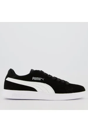 PUMA Tênis Smash V2 BDP Feminino e Branco